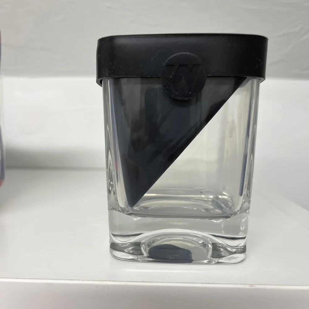 Corkcicle Whiskey Silicone Wedge Form & Glass Square 4